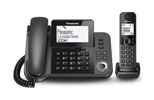 Panasonic KX-TGF320E telephone DECT telephone Caller ID Black