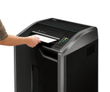 Fellowes 425Ci paper shredder Cross shredding 30 cm Black, Silver