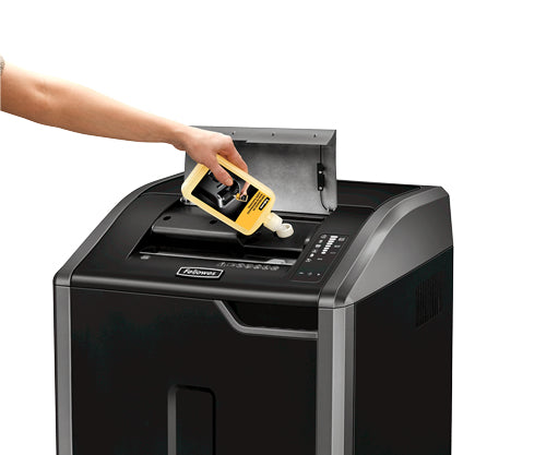 Fellowes 425Ci paper shredder Cross shredding 30 cm Black, Silver