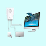 TP-Link TL-PA8033P KIT PowerLine network adapter 1300 Mbit/s Ethernet LAN White 2 pc(s)