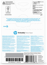 HP Everyday Photo Paper, Glossy, 200 g/m2, 10 x 15 cm (101 x 152 mm), 100 sheets