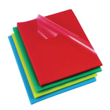 Rexel Cut Flush Folders A4 Assorted (100)