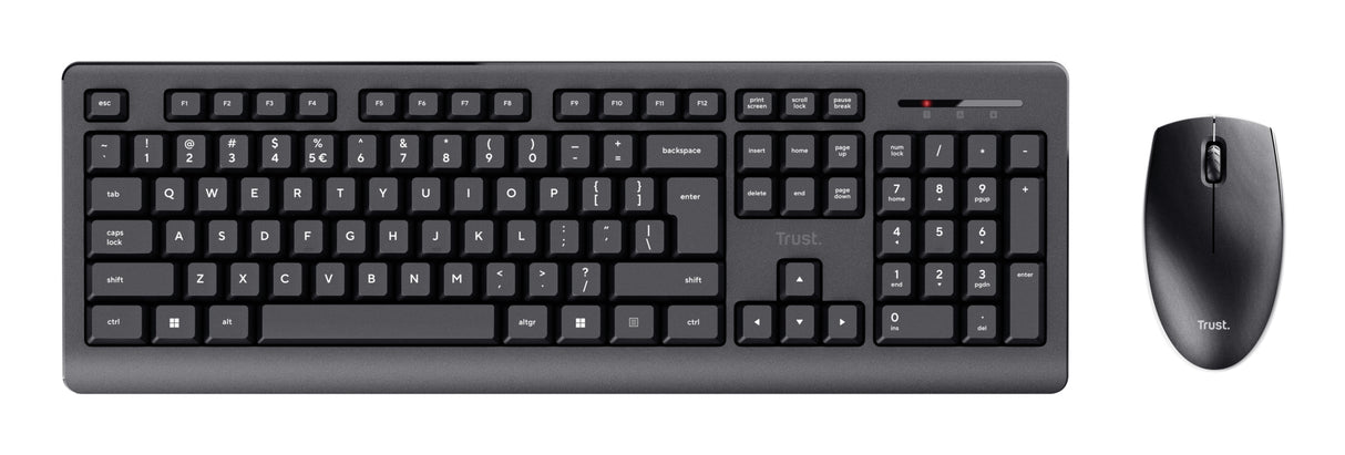 Trust Primo keyboard Mouse included RF Wireless QWERTY UK English Black