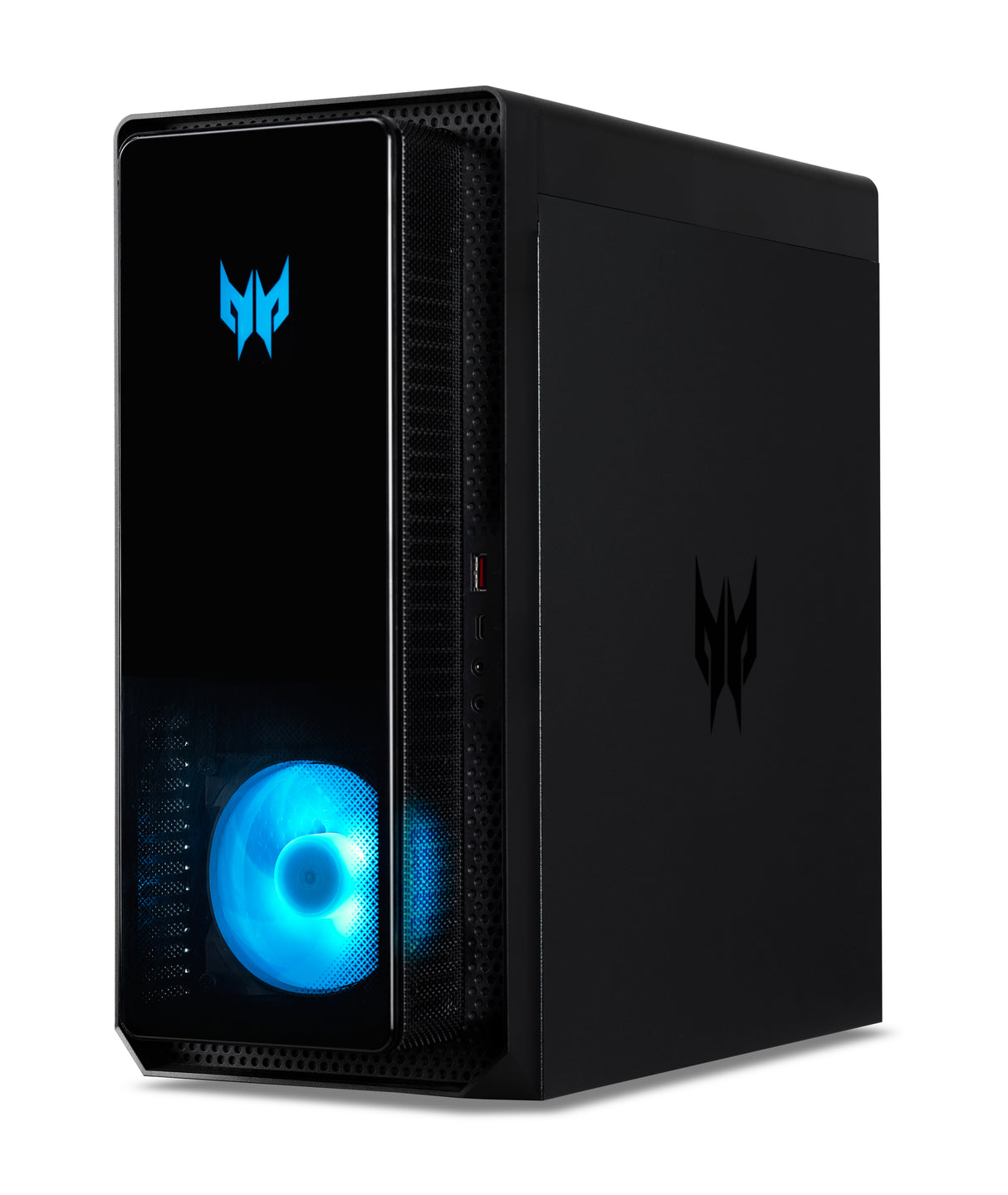 Acer Predator PO3-655 Gaming Desktop - Intel Core i7-14700F, 16GB, 1TB SSD, Nvidia RTX 4070 Super, N/A, Windows 11, Black