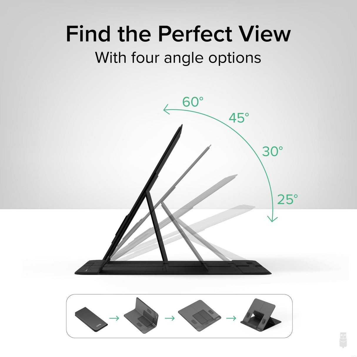 Plugable Technologies PLUGABLE PORTABLE FOLDABLE IPAD TABLET AND LAPTOP STAND