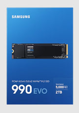 Samsung 990 EVO M.2 2 TB PCI Express 4.0 NVMe V-NAND TLC