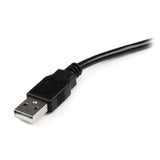 StarTech.com 6 ft USB to DB25 Parallel Printer Adapter Cable - M/F