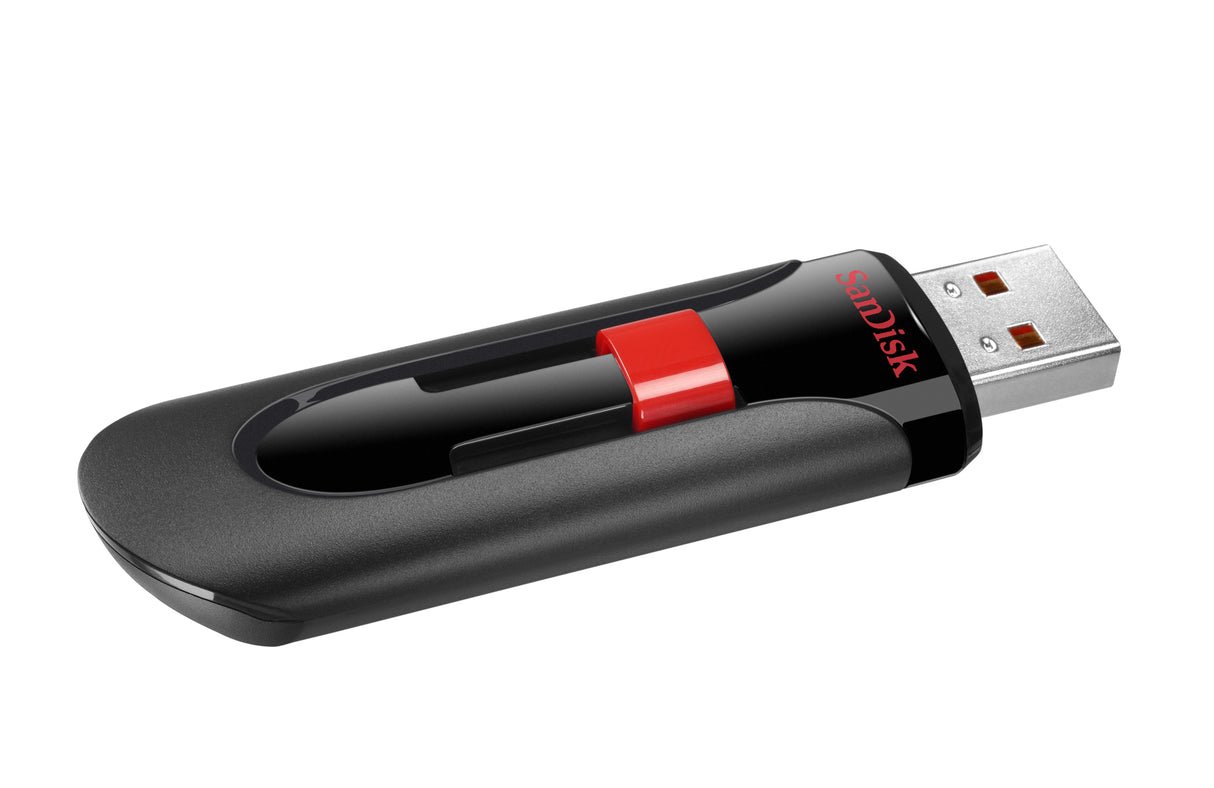 SanDisk Cruzer Glide USB flash drive 64 GB USB Type-A 2.0 Black, Red