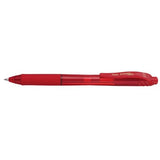 Pentel Energel X Retractable gel pen Red 12 pc(s)