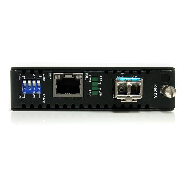 StarTech.com 1000 Mbps Gigabit Single Mode Fiber Media Converter LC 40 km