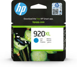 HP CD972AE/920XL Ink cartridge cyan high-capacity, 700 pages ISO/IEC 24711 6ml for HP OfficeJet 6000