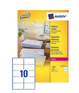 Avery L7173-100 addressing label White Self-adhesive label