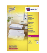 Avery L7173-100 addressing label White Self-adhesive label