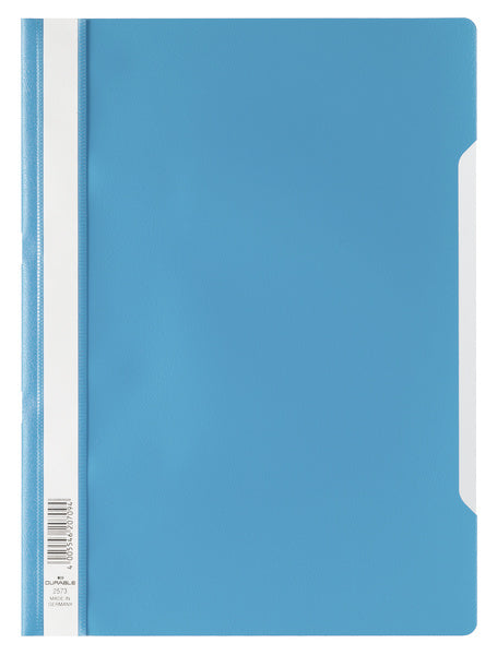 Durable 2573-07 report cover Polypropylene (PP) Blue, Transparent