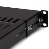 StarTech.com 1U Adjustable Vented Server Rack Mount Shelf - 175lbs - 19.5 to 38in Adjustable Mounting Depth Universal Tray for 19" AV/ Network Equipment Rack - 27.5in Deep