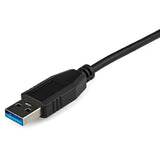 StarTech.com USB 3.0 to Gigabit Ethernet Network Adapter, 10/100/1000 Mbps, USB to RJ45, USB 3.0 to LAN Adapter, USB 3.0 Ethernet Adapter (GbE), TAA Complaint