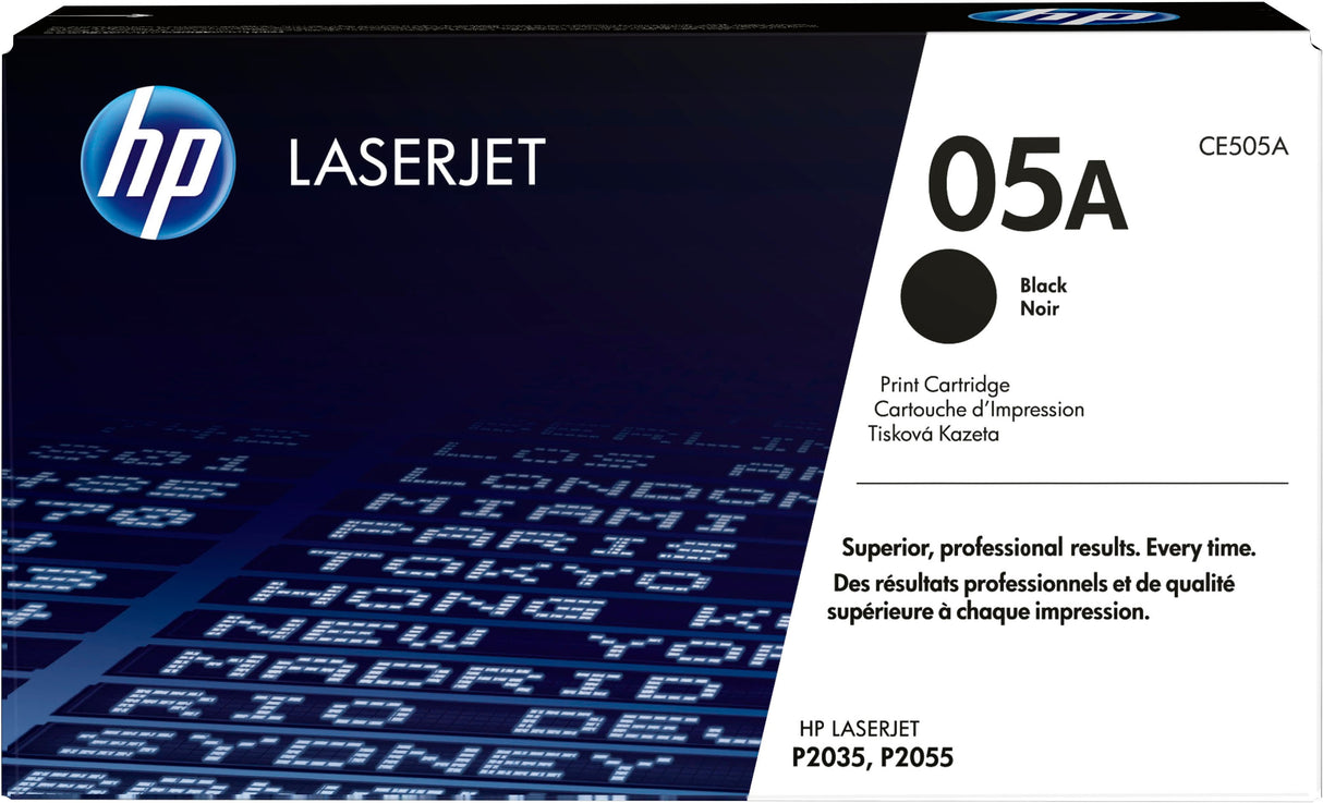 HP CE505A/05A Toner cartridge black, 2.3K pages ISO/IEC 19752 for HP LaserJet P 2035/2055