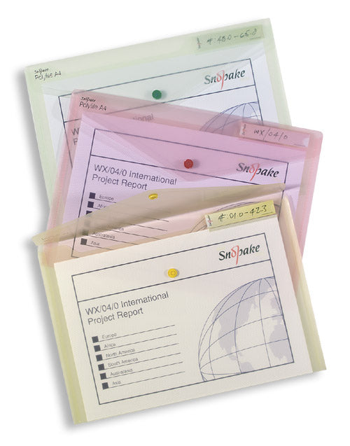 Snopake Polyfile A5 Clear Polypropylene (PP) Transparent