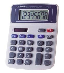 Aurora DT210 calculator Desktop Basic Grey