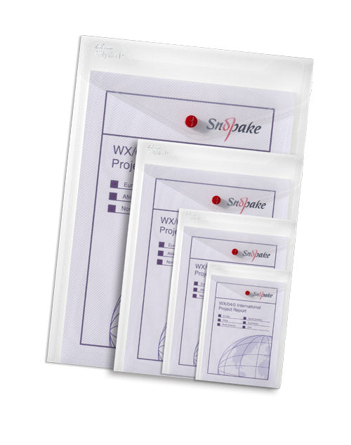 Snopake Polyfile P - A4 Clear Polypropylene (PP) Transparent