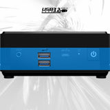 MSI Cubi N ADL Intel N200 Desktop PC, NUC, SFF, Mini Computer, HTPC, (4GB RAM, 128GB SSD, Windows 11 PRO), UHD Graphics/Type C/HDMI/DisplayPort/Dual LAN/WiFi 5/BT 5.1/VESA