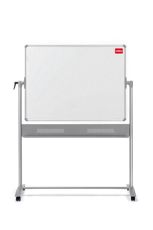 Nobo Steel Magnetic Mobile Board Horizontal Pivot 1200x900mm