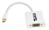 Plugable Technologies Mini DisplayPort (Thunderbolt 2) to VGA Adapter - Supports Mini-DisplayPort Equipped Mac, Windows, Linux Systems to VGA Displays up to 1920x1080, Active - Driverless