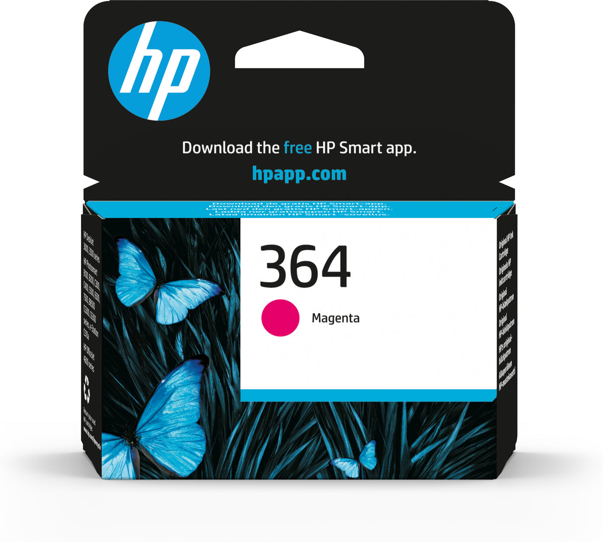 HP CB319EE/364 Ink cartridge magenta, 300 pages ISO/IEC 24711 3ml for HP PhotoSmart B 110/C 309/D 5460/Plus/Premium