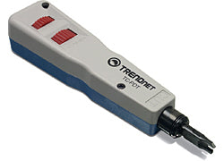 Trendnet TC-PDT Punch Down Tool with 110 and Krone Blade network analyser Blue, White