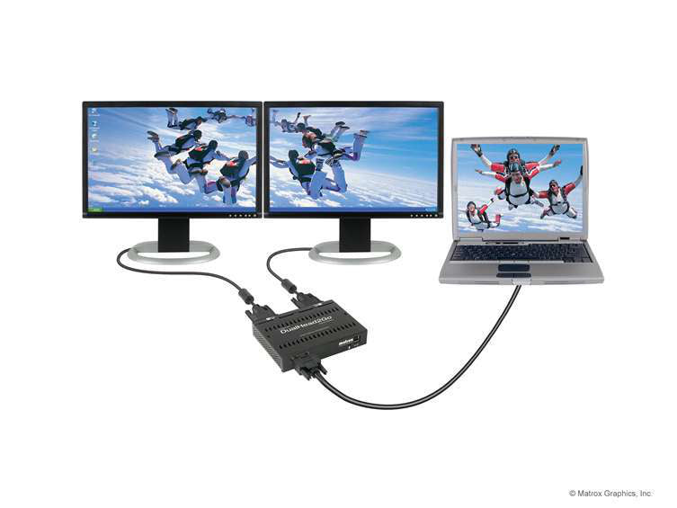 Matrox DualHead2Go Digital Edition VGA 2x DVI-I