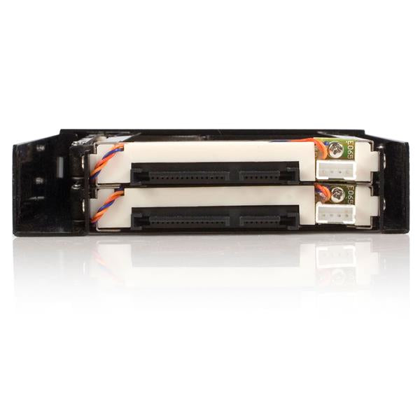 StarTech.com 2 Drive 2.5in Trayless Hot Swap SATA Mobile Rack Backplane