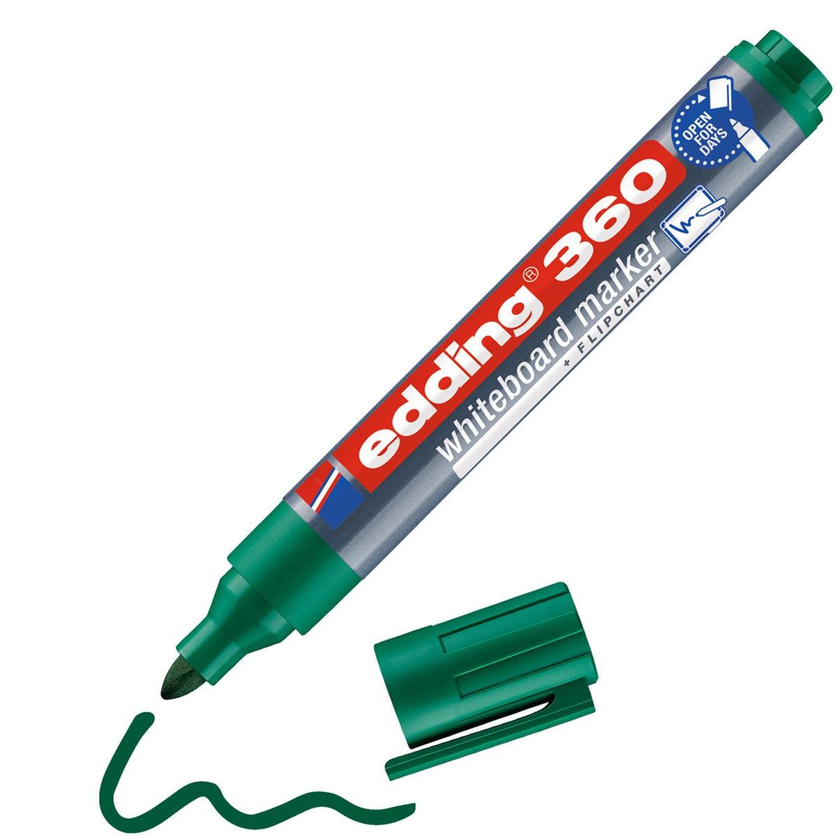 Edding 360 marker 1 pc(s) Bullet tip Green