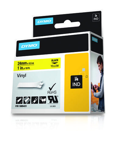 DYMO IND Vinyl Labels