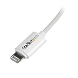 StarTech.com 2 m (6 ft.) USB to Lightning Cable - Long iPhone / iPad / iPod Charger Cable - Lightning to USB Cable - Apple MFi Certified - White