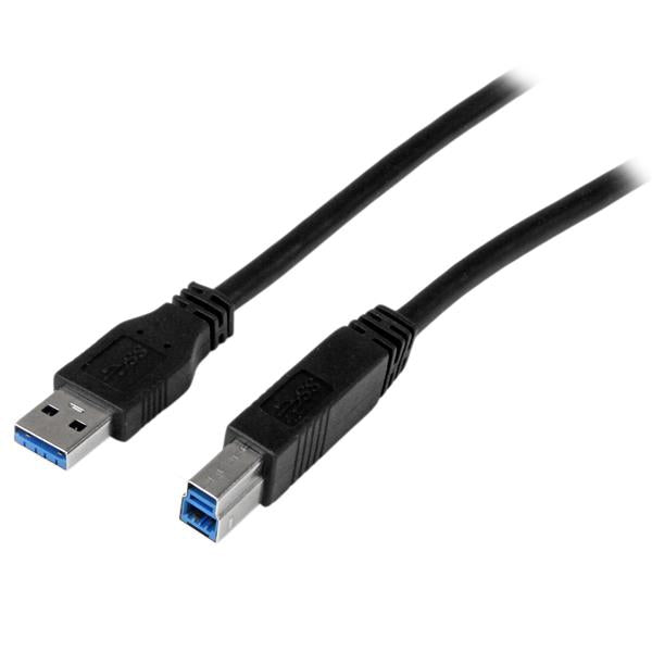 StarTech.com 1m (3ft) Certified SuperSpeed USB 3.0 A to B Cable - M/M