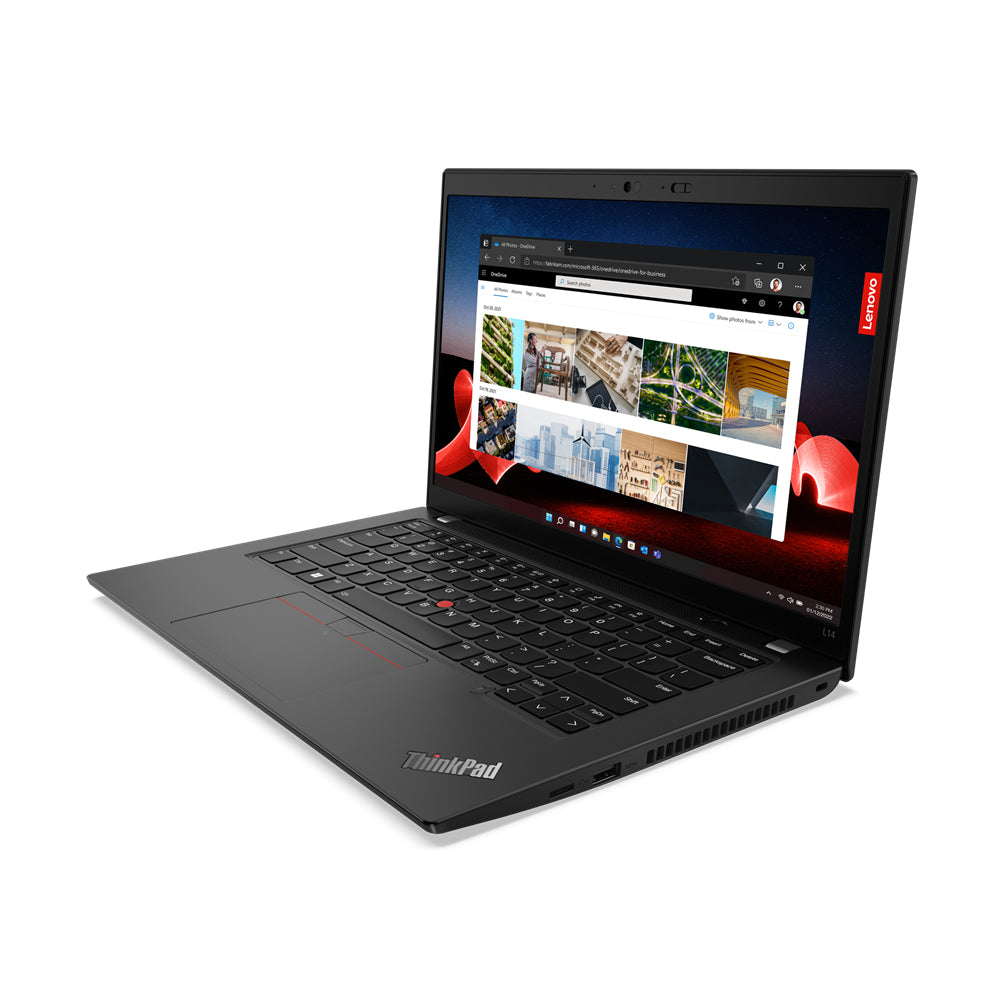 Lenovo ThinkPad L14 Intel® Core™ i7 i7-1355U Laptop 35.6 cm (14") Full HD 16 GB DDR4-SDRAM 512 GB SSD Wi-Fi 6 (802.11ax) Windows 11 Pro Black