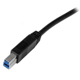 StarTech.com 1m (3ft) Certified SuperSpeed USB 3.0 A to B Cable - M/M