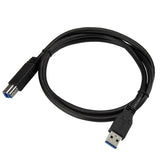 StarTech.com 1m (3ft) Certified SuperSpeed USB 3.0 A to B Cable - M/M