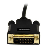 StarTech.com 10ft (3m) Mini DisplayPort to DVI Cable - Mini DP to DVI Adapter Cable - 1080p Video - Passive mDP 1.2 to DVI-D Single Link - mDP or Thunderbolt 1/2 Mac/PC to DVI Monitor