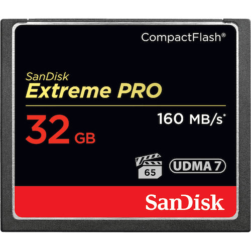 SanDisk 32GB Extreme Pro CF 160MB/s memory card CompactFlash