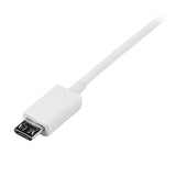 StarTech.com 1m White Micro USB Cable - A to Micro B