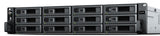 Synology RackStation RS2423+ NAS/storage server Rack (2U) AMD Ryzen V1780B 8 GB DDR4 DiskStation Manager Black, Grey