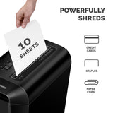 Fellowes LX Series Powershred LX65 paper shredder Cross shredding 70 dB 4 cm Black