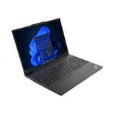 Lenovo ThinkPad E16 Gen 2 (Intel) Intel Core Ultra 7 155H Laptop 40.6 cm (16") WUXGA 16 GB DDR5-SDRAM 512 GB SSD Wi-Fi 6E (802.11ax) Windows 11 Pro Black