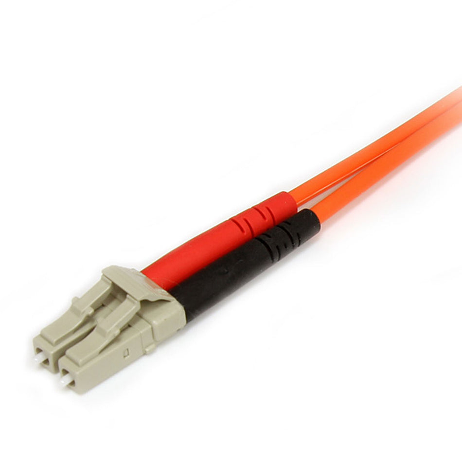 StarTech.com 2m Fiber Optic Cable - Multimode Duplex 62.5/125 LSZH Fiber Jumper Cord - LC/SC