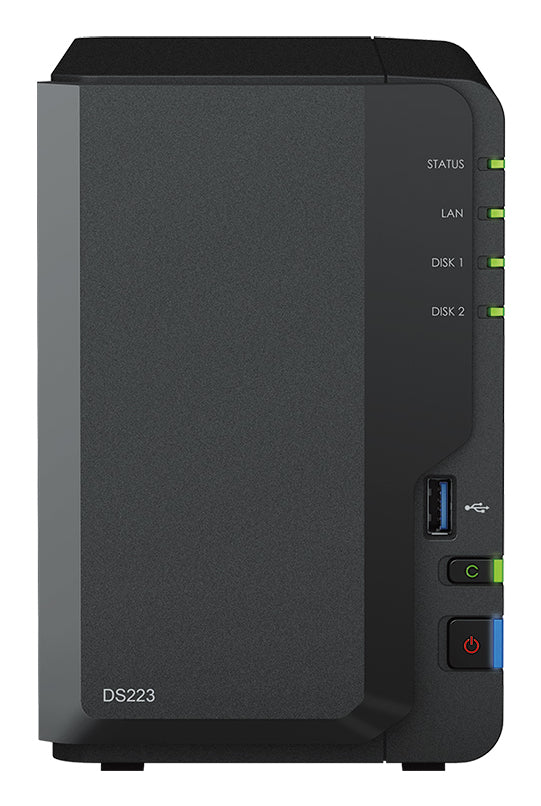 Synology DiskStation DS223 NAS/storage server Desktop Realtek RTD1619B 2 GB DDR4