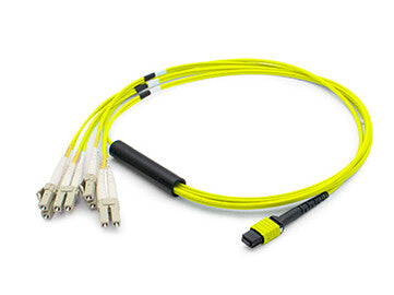 AddOn Networks ADD-MPO-4LC3M9SMF InfiniBand/fibre optic cable 3 m MPO/MTP LC Yellow