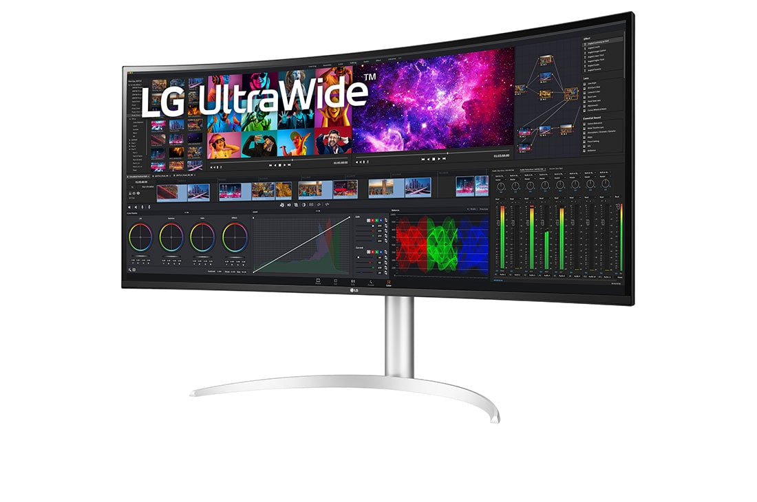 LG 40WP95CP-W computer monitor 100.8 cm (39.7") 5120 x 2160 pixels 5K Ultra HD LED Yellow