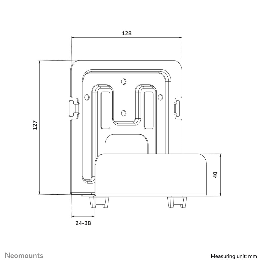 Neomounts media player holder