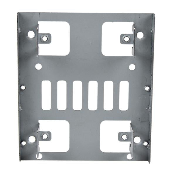 StarTech.com Dual 2.5" to 3.5" HDD Bracket for SATA Hard Drives - 2 Drive 2.5" to 3.5" Bracket for Mounting Bay